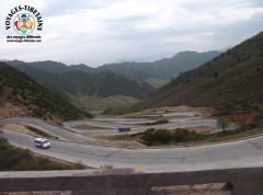 Vue sur la Tibet Qinghai Highway