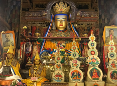 Maitraya au monastère de Gyantse
